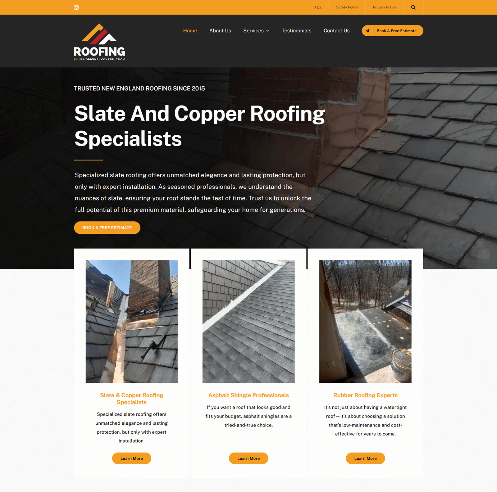 USA Original Construction – Homepage USA Original Construction - Homepage